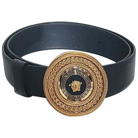 navy blue versace belt|gianni versace belt.